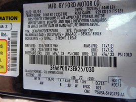 2014 Ford Fusion SE Black 2.5L AT 2WD #F23379